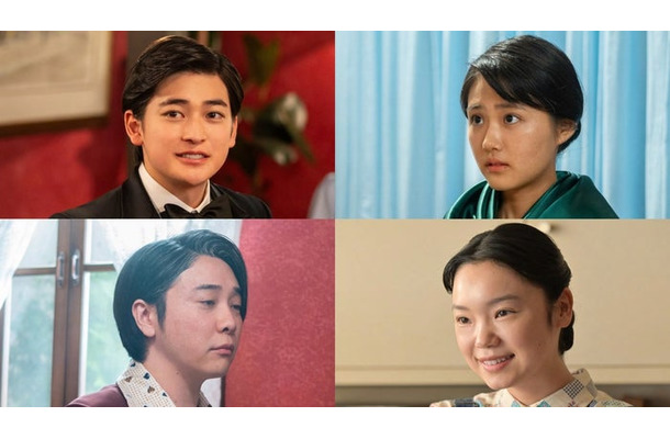 （上段左から）高橋文哉、原菜乃華（下段左から）大森元貴、古川琴音（C）NHK
