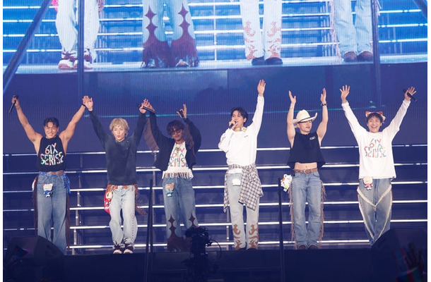 中務裕太、白濱亜嵐、数原龍友、片寄涼太、佐野玲於、小森隼（提供写真）