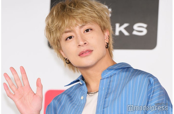 「白濱亜嵐 2nd 写真集 Hallelujah!!」発売記念プレス取材会に出席した白濱亜嵐（C）モデルプレス