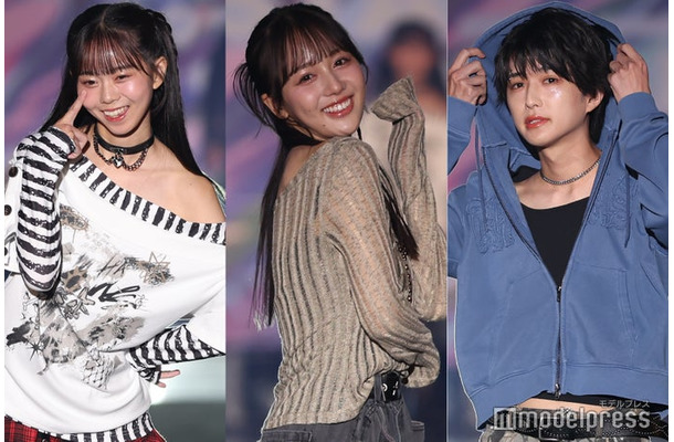 椎名桜月、麻丘真央、前田大翔(C)モデルプレス
