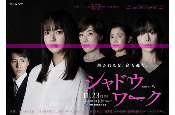 「シャドウワーク」メインビジュアル（C）佐野広実／講談社（C）2025 WOWOW