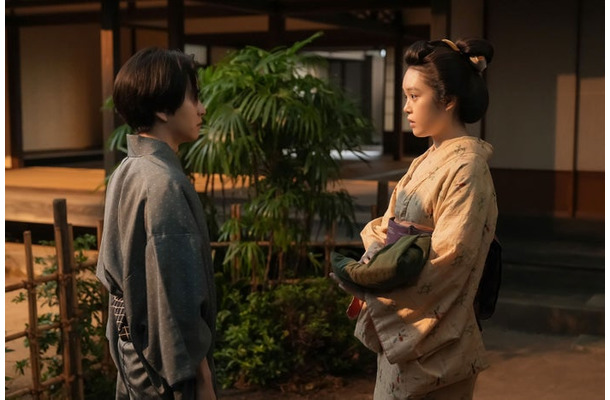 板垣李光人、高石あかり「ばけばけ」第12話(C)NHK