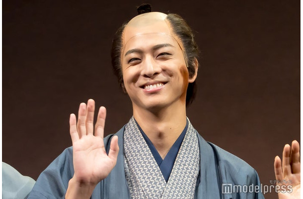 「『新 画狂人北斎』‐2025‐」取材会に出席した寺西拓人（C）モデルプレス