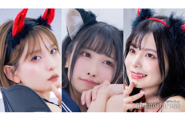 (左から)朝比奈祐未、白烏しろ、古浜あおい(C)モデルプレス