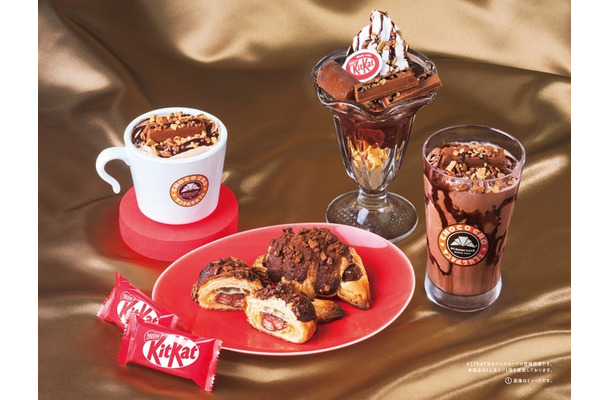 サンマルクカフェ×キットカットコラボレーション(提供写真)