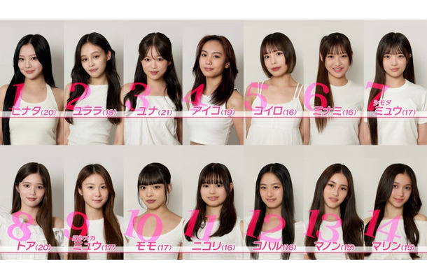 「ガルバト -GIRLS BATTLE AUDITION-」5次審査進出者（C）日本テレビ