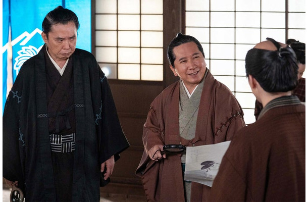 太田光、田中裕二「べらぼう～蔦重栄華乃夢噺～」第42話（C）NHK