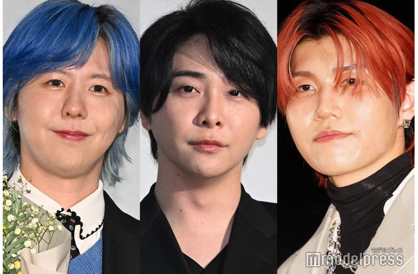 藤澤涼架、大森元貴、若井滉斗（C）モデルプレス