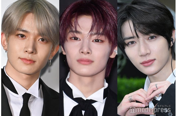 （左から）ヒスン、アイエン、ボムギュ（C）モデルプレス