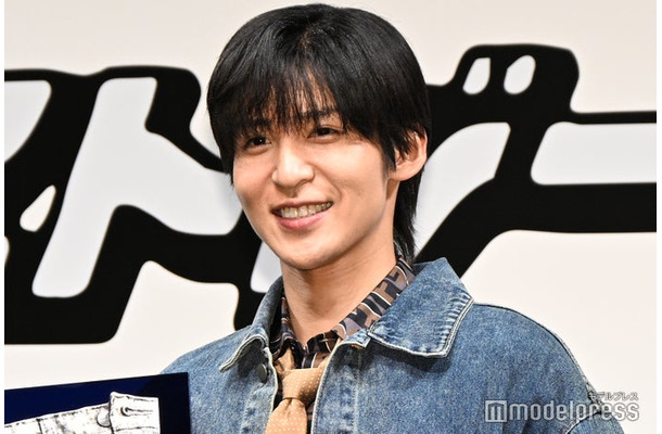 「一般選出部門」を受賞した目黒蓮(C)モデルプレス
