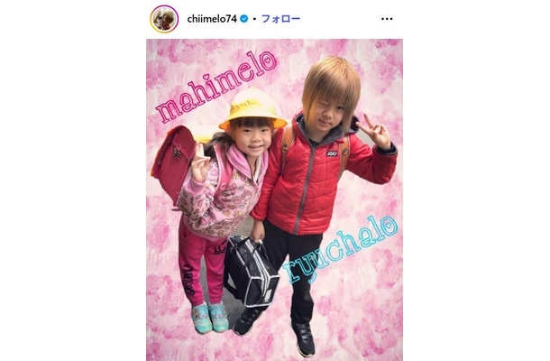2017年のまひめろ&琉ちゃろ/ちいめろInstagramより