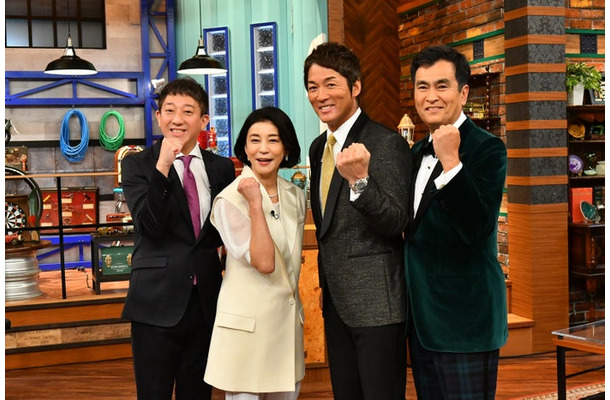 高橋茂雄、高嶋ちさ子、長嶋一茂、石原良純(C)テレビ朝日