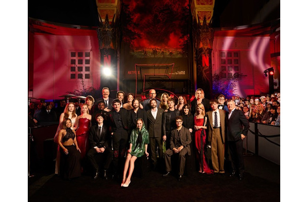 Netflixシリーズ「ストレンジャー・シングス 未知の世界5」LAプレミア