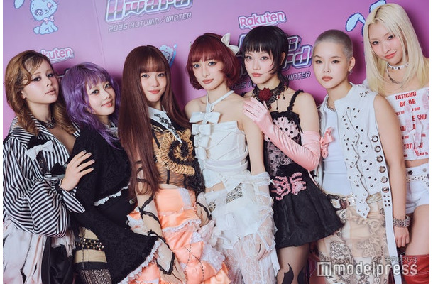 XG(HARVEY、HINATA、JURIA、JURIN、CHISA、COCONA、MAYA)(C)モデルプレス