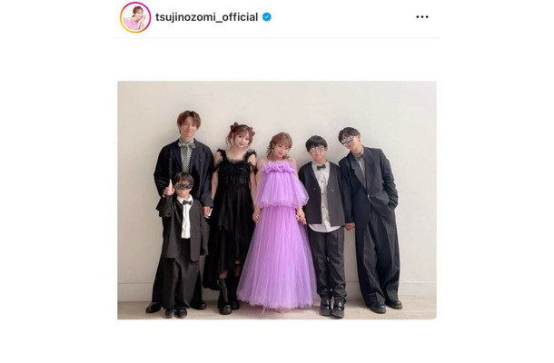 辻希美、次女が生後3ヶ月に！妊娠中の家族記念SHOTも公開「あっという間」「いつも幸せをありがとう」