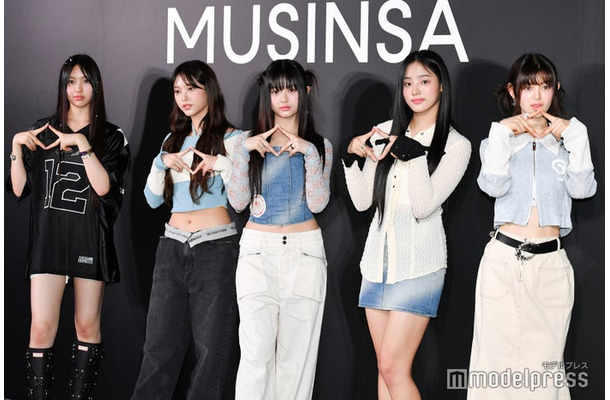 ヘイン、ヘリン、ハニ、ミンジ、ダニエル/NewJeans(C)モデルプレス