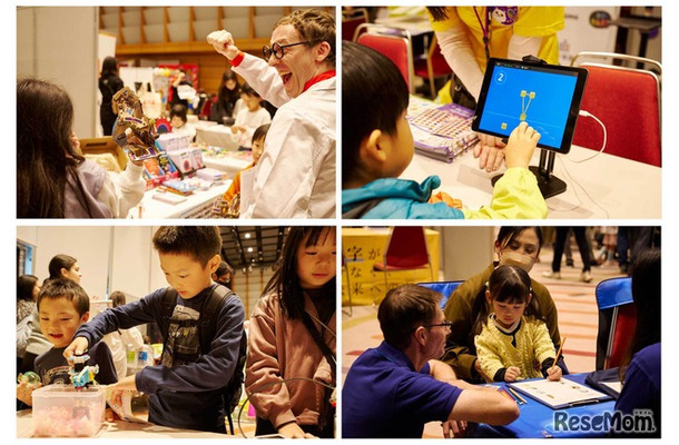 リセマムキッズ未来博のようす