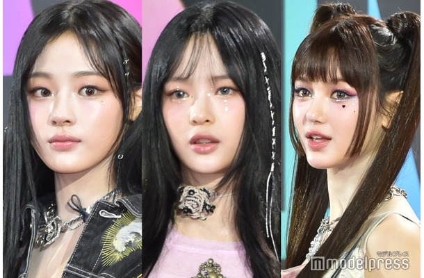 ミンジ、ハニ、ダニエル／NewJeans（C）モデルプレス
