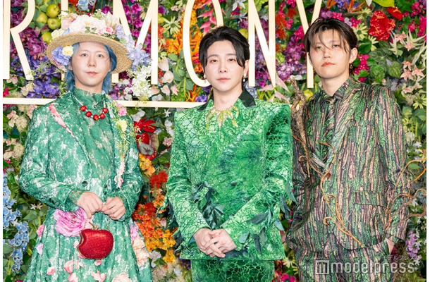 Mrs. GREEN APPLE/藤澤涼架、大森元貴、若井滉斗(C)モデルプレス
