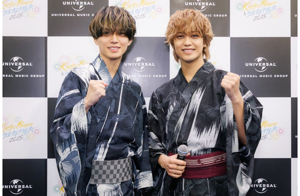 King ＆ Prince／永瀬廉、高橋海人（提供写真）