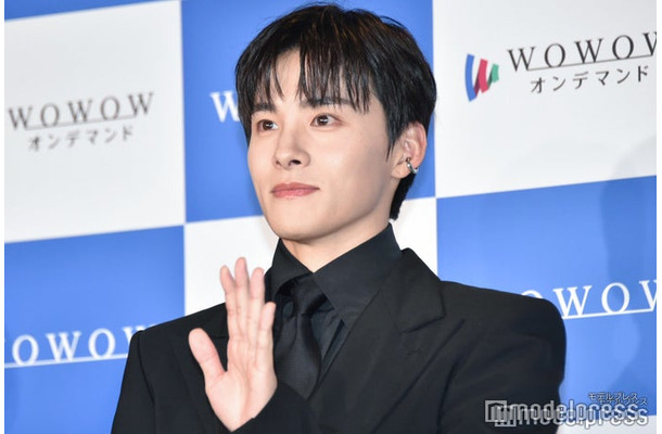 「連続ドラマＷ シャドウワーク」完成報告会に出席した川西拓実（C）モデルプレス
