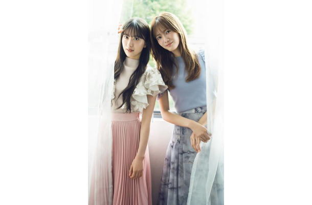 櫻坂46田村保乃＆村井優、まるで姉妹のような寄り添いSHOT披露！親密さあふれるグラビアで魅了