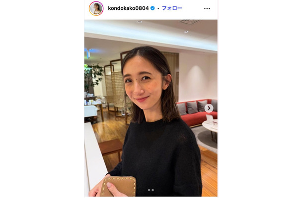 近藤夏子Instagramより