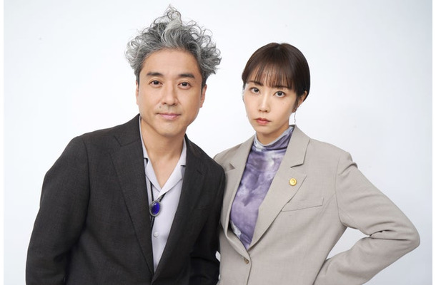 ムロツヨシ、木南晴夏(C)フジテレビ