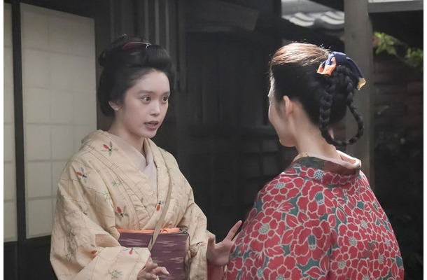 高石あかり、北香那「ばけばけ」第43話(C)NHK