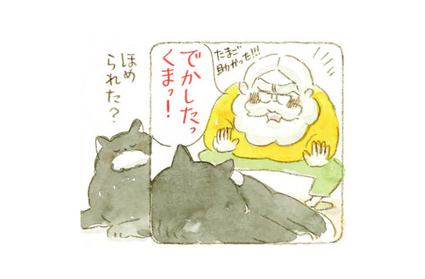 喫茶黒猫。仕込みをするマスターの横で、なぜ猫は「卵」を床に落とすのか…【深夜３時のくろねこ喫茶  #４】