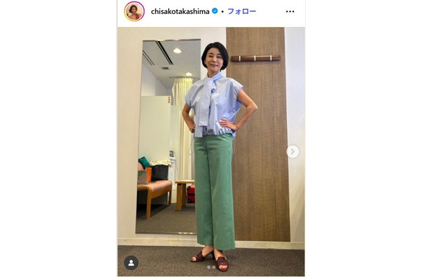 高嶋ちさ子Instagramより