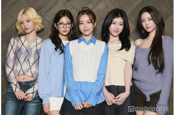 モデルプレスのインタビューに応じたITZY/イェジ、リア、リュジン、チェリョン、ユナ(C)モデルプレス