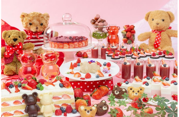 Teddy’s Strawberry Lab「いちごスイーツビュッフェ」/提供画像
