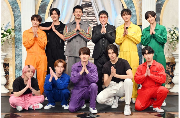 Snow Man、竹内涼真、山里亮太（C）TBS