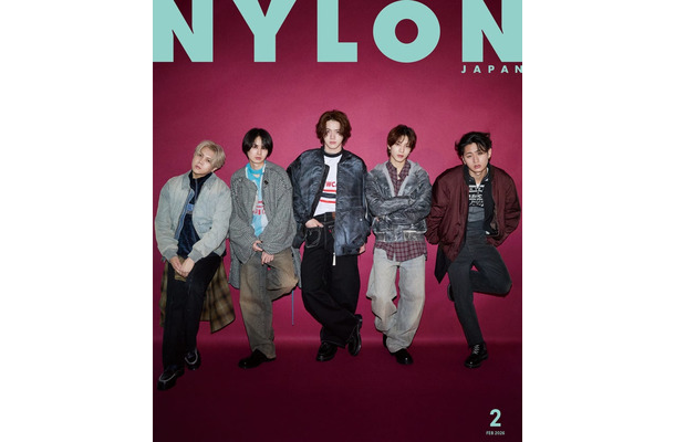 「NYLON JAPAN」2月号（カエルム、12月26日発売）表紙：KEY TO LIT（C）NYLON JAPAN