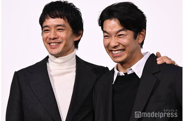 「豊臣兄弟！」会見に出席した池松壮亮、仲野太賀（C）モデルプレス