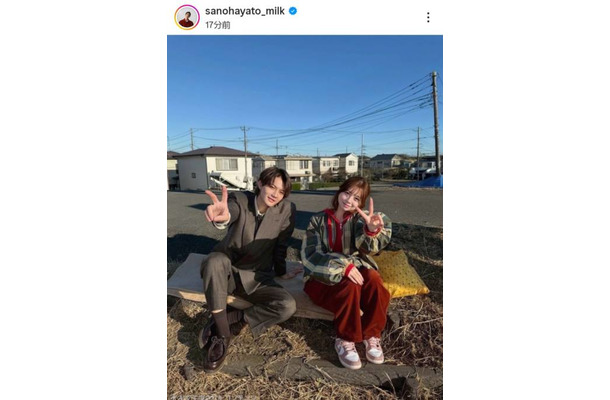 佐野勇斗『ESCAPE』W主演の桜田ひよりに感謝!「文章読んだだけで泣ける」「ハチリン尊い」と反響