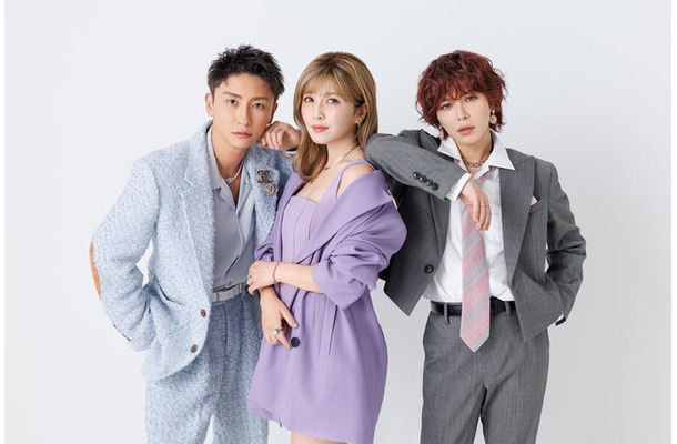 與真司郎、宇野実彩子、末吉秀太(提供写真/モデルプレス独占カット)