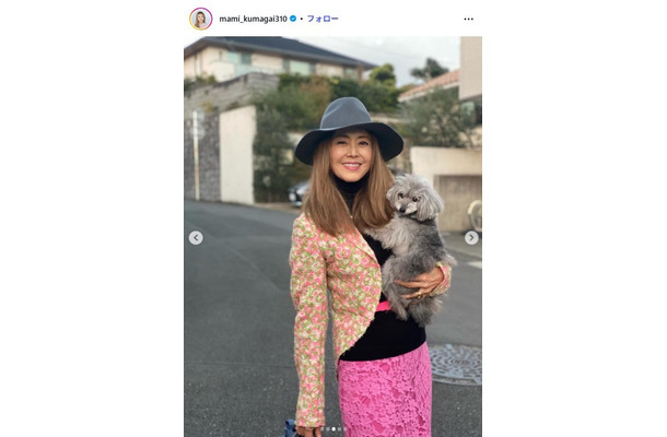 熊谷真実Instagramより