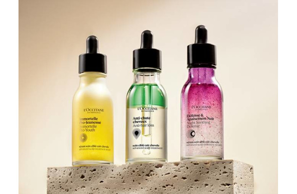 ロクシタン、悩みに合わせて選べる頭皮美容液が新登場
