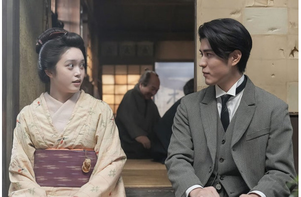 高石あかり、寛一郎「ばけばけ」第63話（C）NHK