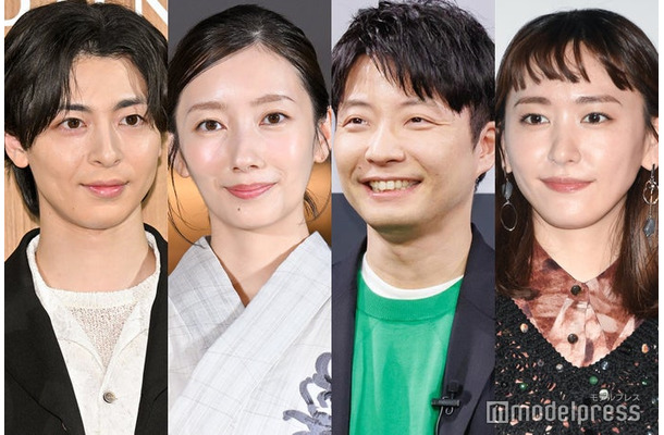 高杉真宙、波瑠、星野源、新垣結衣（C）モデルプレス