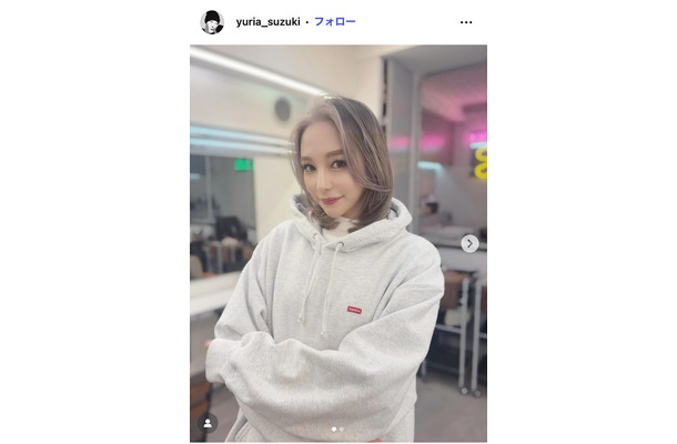 鈴木ユリアInstagramより