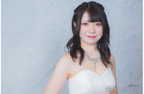 モデルプレスのインタビューに応じた「MISS CIRCLE CONTEST 2025」準グランプリ・蓑原晴花さん（C）モデルプレス