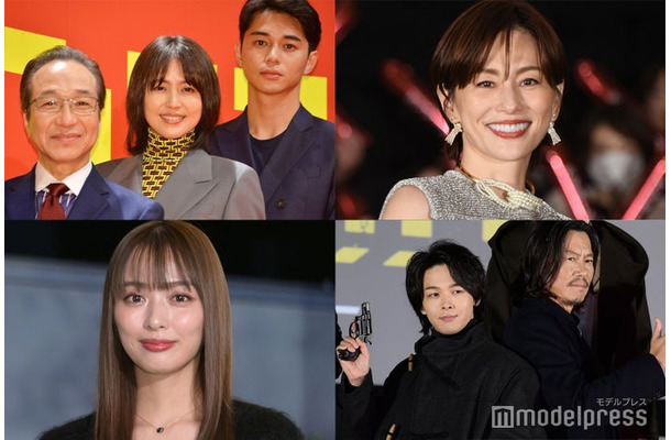 (上段左から)小日向文世、長澤まさみ、東出昌大、米倉涼子(下段左から)内田理央、中村倫也、豊川悦司(C)モデルプレス