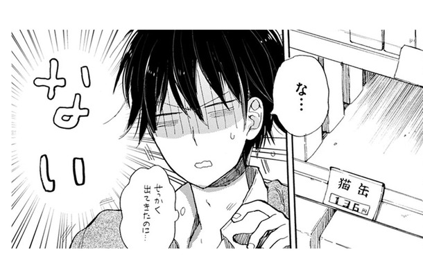 猫缶を切らしていたので外に出かけた青年。スーパーでも品切れで、目に留まったのはペットショップ!【同居人はひざ、時々、頭のうえ。 #12】