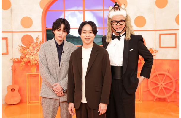 菊池風磨、櫻井翔、長谷川忍（C）フジテレビ