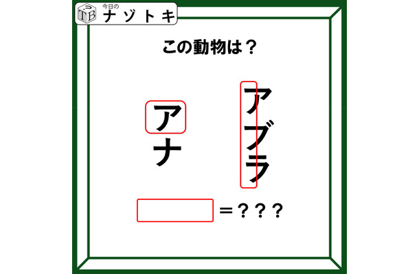 クイズです!「図が表す動物は何でしょうか?」ワクの位置も重要みたいですよ!【2025年度クイズ・ベストセレクション】