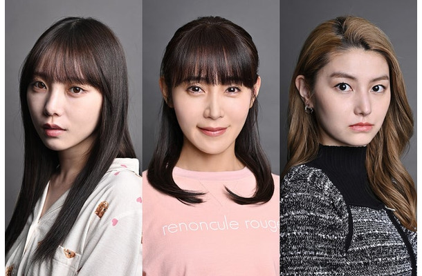 与田祐希、山口紗弥加、上野鈴華（C）TBS