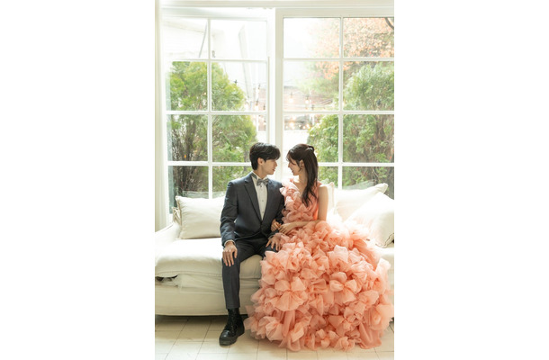 林田拓也、村谷はるな（C）AbemaTV, Inc.